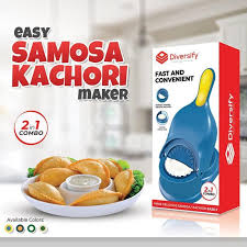 "2-in-1 Dumpling & Samosa Maker | Easy DIY Kitchen Tool for Perfect Dumplings, Samosas & Pastries – Fast & Effortless Cooking"